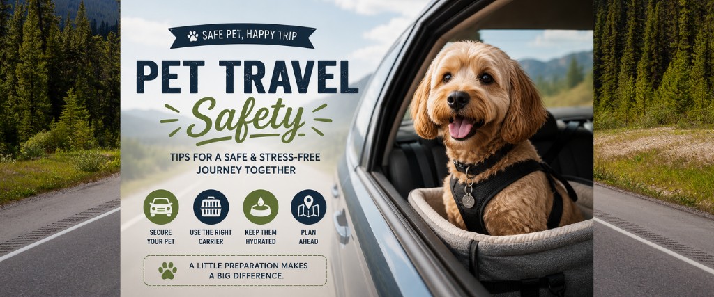 Travel with Pets Pet Travel Safety Tips